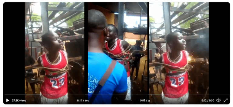 Trending video of boy being tortured with electric current, not from Nigeria but Mali