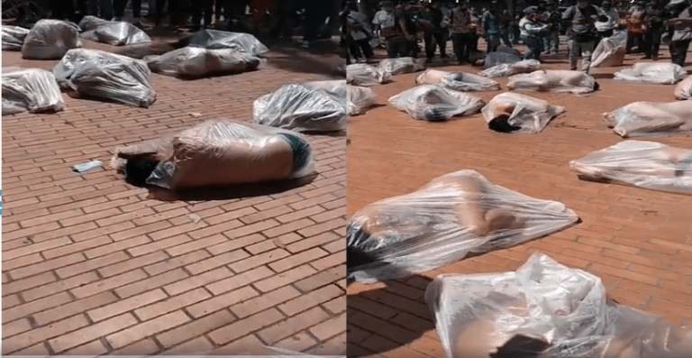 Video does NOT show Christians wrapped in plastic bags in Afghanistan