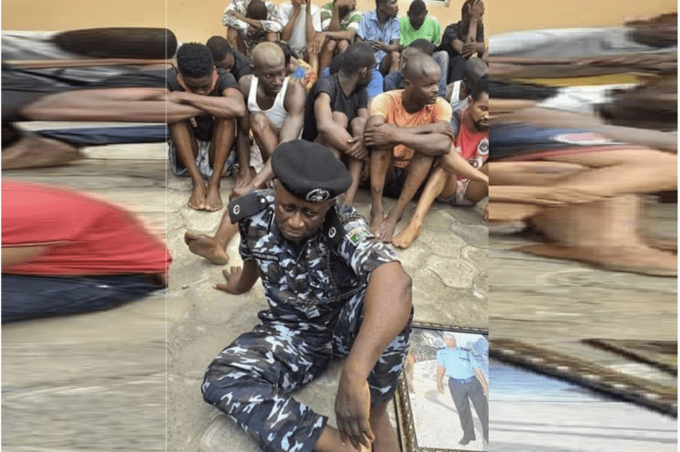 Photo does NOT show Deputy Commissioner of Police arrested for kidnapping in Kaduna