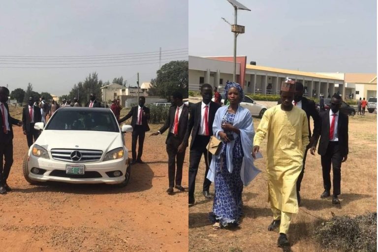 Why Federal University Dutse SUG president has ‘security detail’ in viral photos