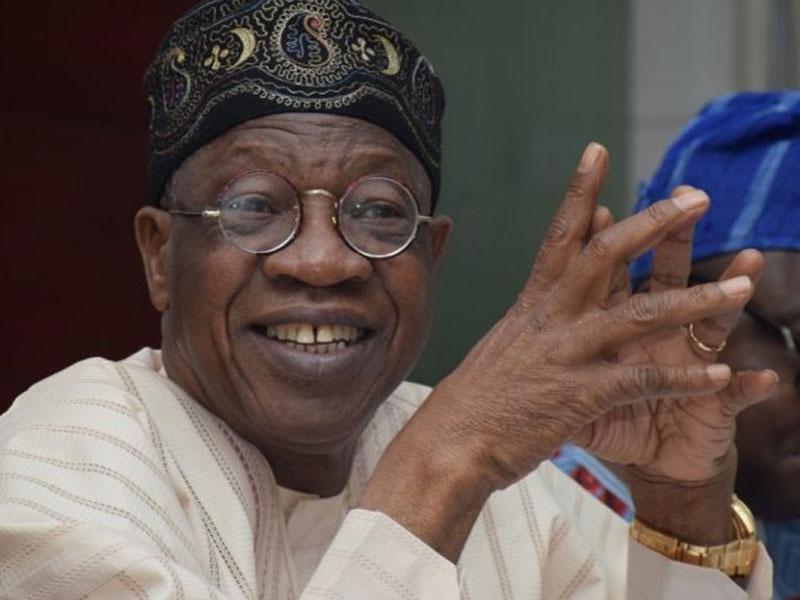 Nigeria's Minister of Information and Culture, Lai Mohammed.