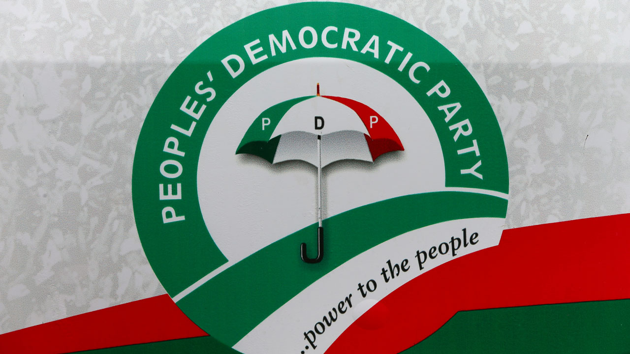 A logo of the PDP.