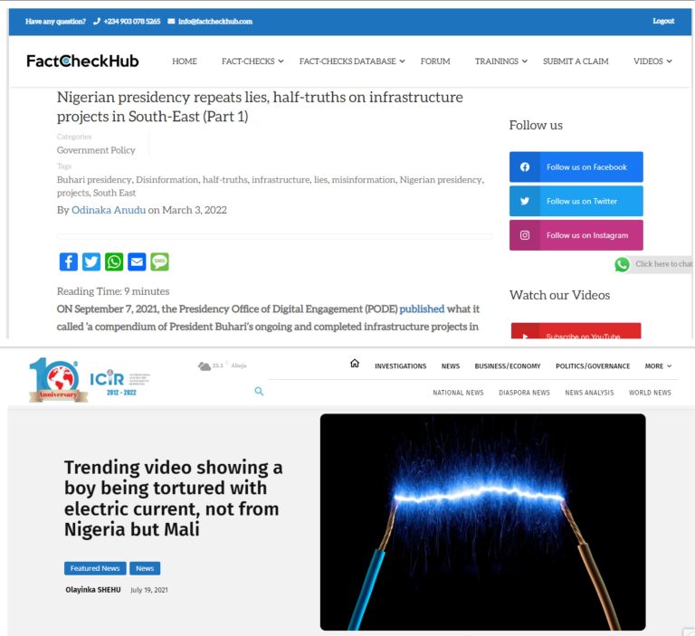 Two ICIR fact-checks shortlisted for Global Fact 9 award in Norway