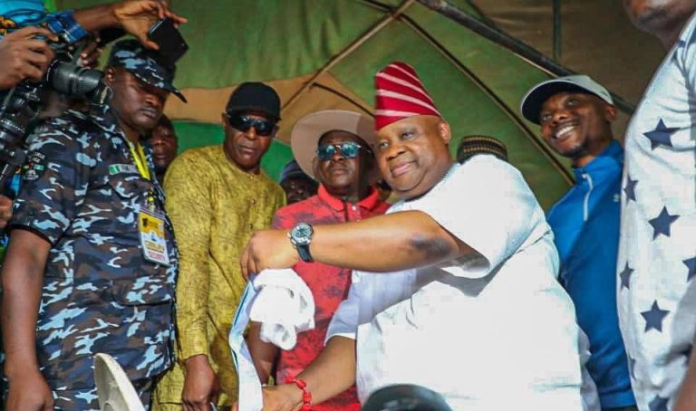 Claim that Ademola Adeleke has been sacked by court is FALSE