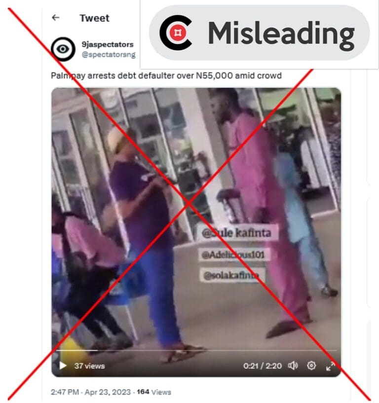 [SPONSORED] – Misleading video circulates about fintech company Palmpay