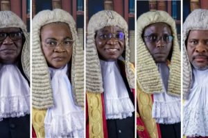 PEPC judges that delivered the judgement on Wednesday, September 6, 2023.