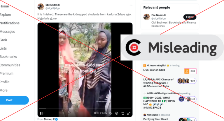 video of kidnapped girls in Katsina