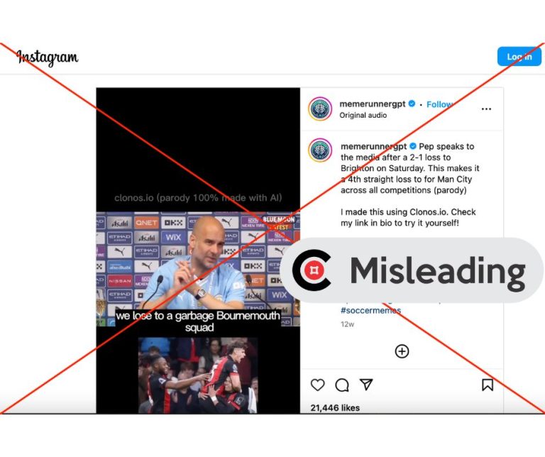 How AI-generated videos could fuel sports misinformation