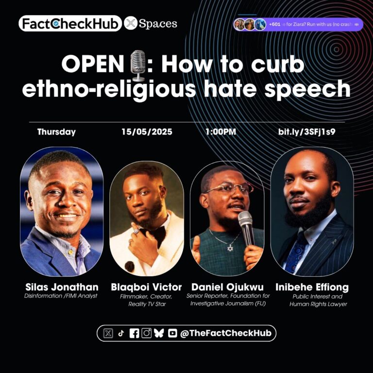 Experts proffer solutions to curbing ethno-religious hate speech online