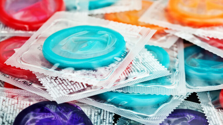 Do condoms contain harmful chemicals?