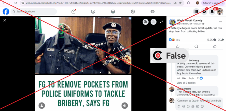 Screenshot of The Claim; Insert FALSE Verdict
