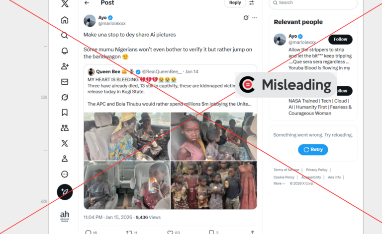 Photos of released Kogi kidnap victims not AI-generated