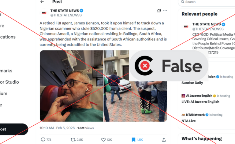 Screenshpt of the viral post.