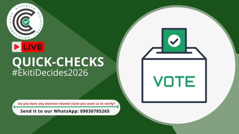 LIVE-CHECK: Ekiti 2026 governorship election