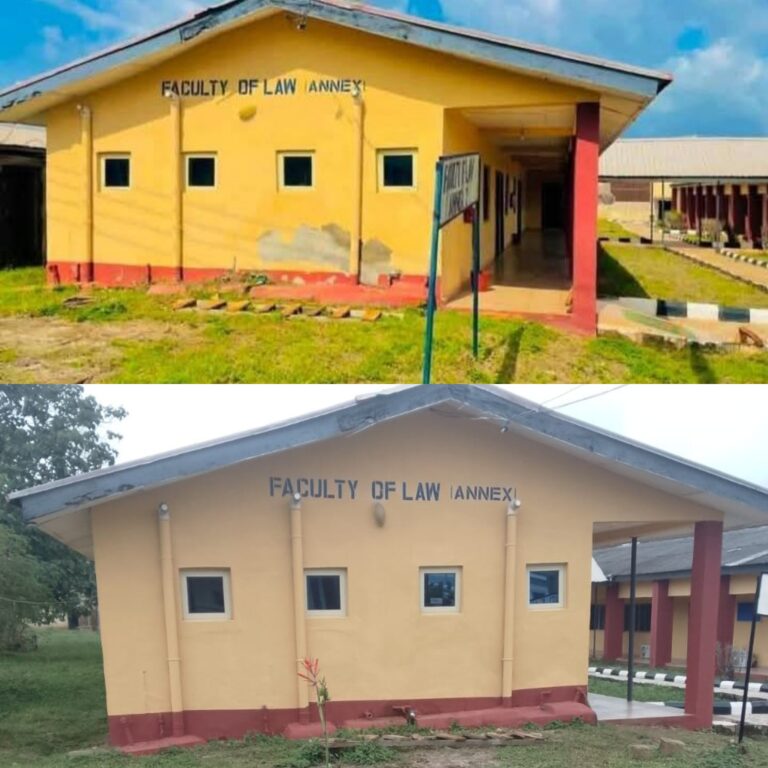 Old photo falsely portrays newly commissioned University of Ilesa Law Faculty building