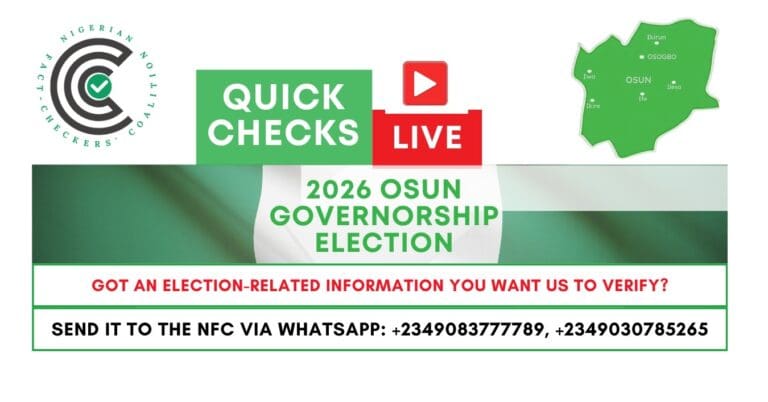 Post-election LIVE-CHECK for Osun governorship election 2026