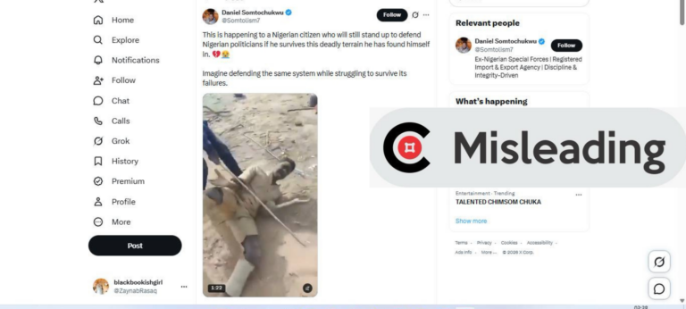 Recycled video of abducted corps member shared as recent incident