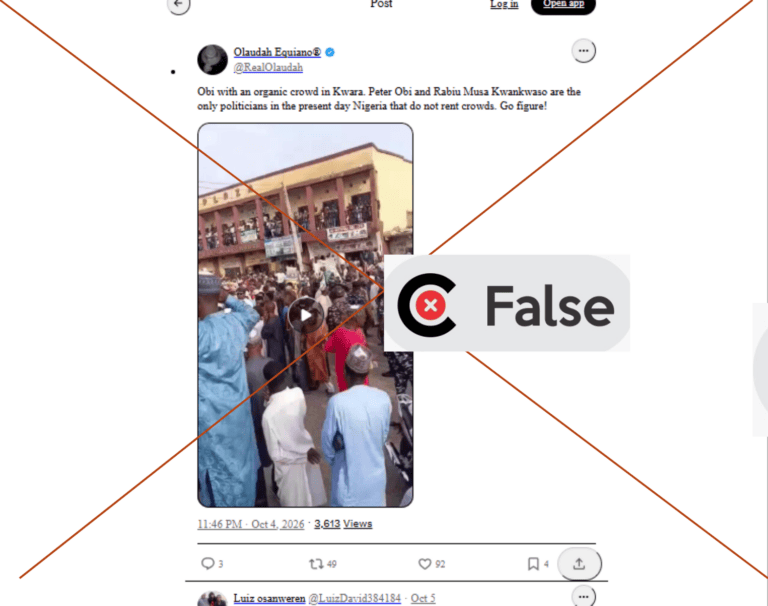 Kano Emir’s procession video misrepresented as Peter Obi’s visit to Kwara